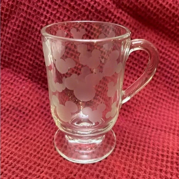 Disney Mickey Mouse Ears Etched 10 oz mug NWOT - Picture 3 of 6